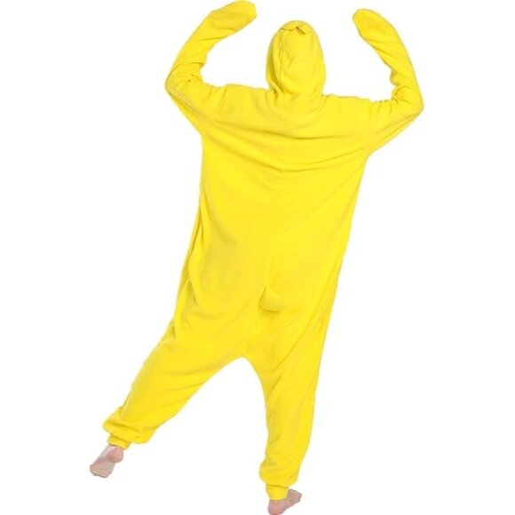 Yellow Duck Onesie Pajamas - Picture 7 of 11